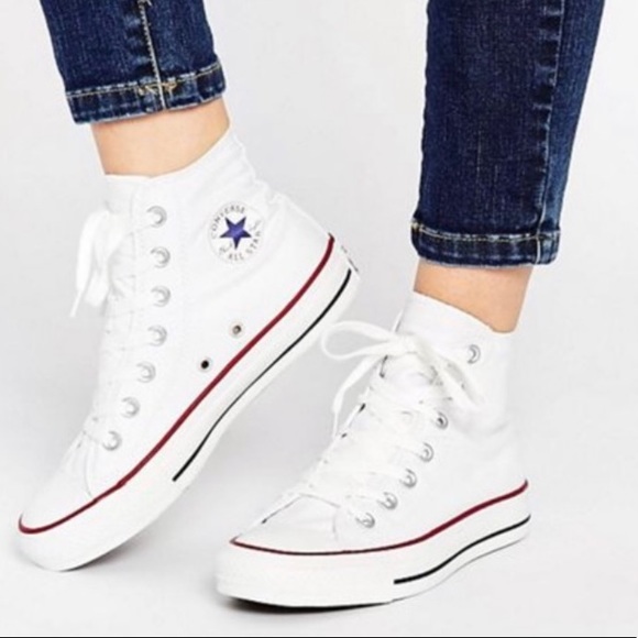 Converse Shoes - Converse White High Top Sneakers
